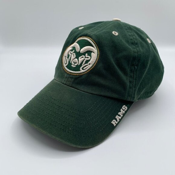 Colorado State Rams NCAA Green Twins Enterprise Relaxed Fit Strapback Hat - Picture 1 of 5